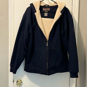 Men's size large fully lined fleeced jacket.